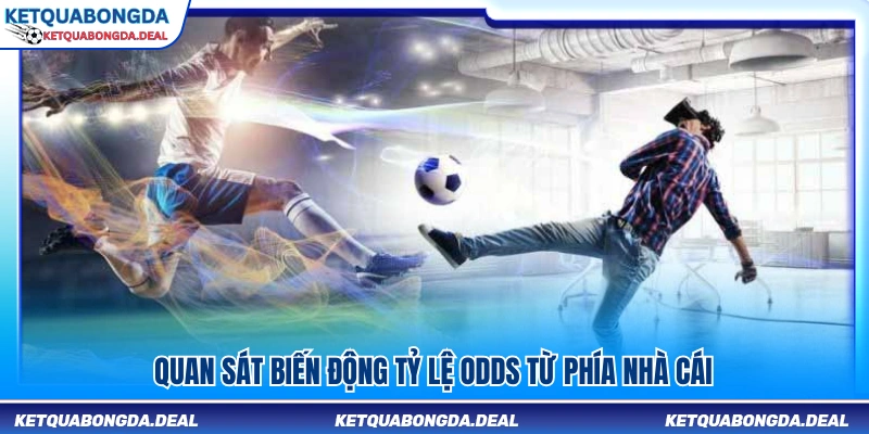 Quan sát biến động tỷ lệ odds do nhà cái đưa ra